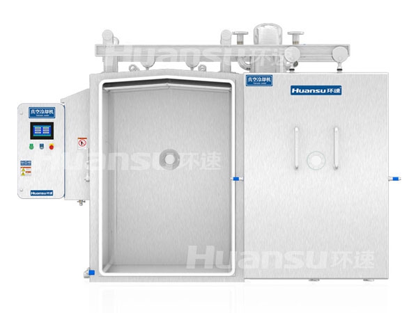 真空預冷機，升級自動開關門控制圖片，節省人工